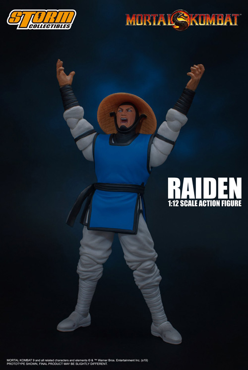 1/12 Scale Action Figure - Mortal Kombat - Raiden