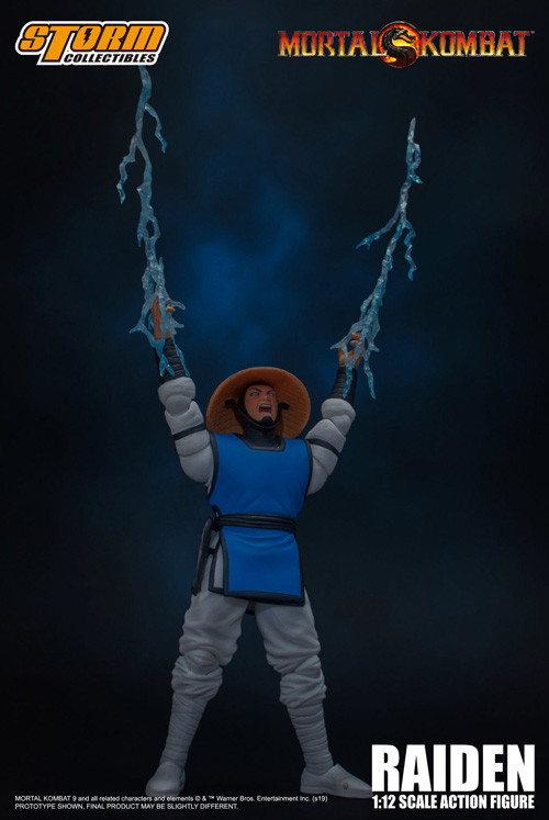1/12 Scale Action Figure - Mortal Kombat - Raiden
