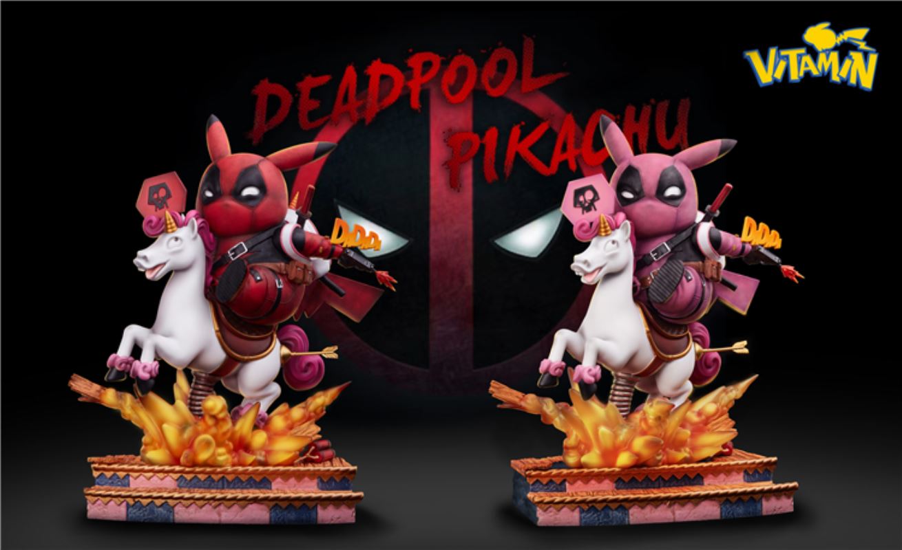 Pikachu Cos Deadpool