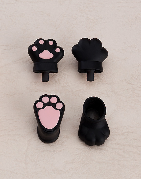 Nendoroid Doll: Animal Hand Parts Set (Black / White / Brown)