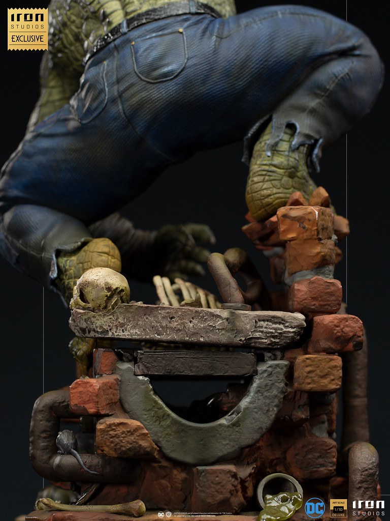 Killer Croc Deluxe Art Scale 1/10-DC Comics-CCXP WORLDS EXCLUSIVE