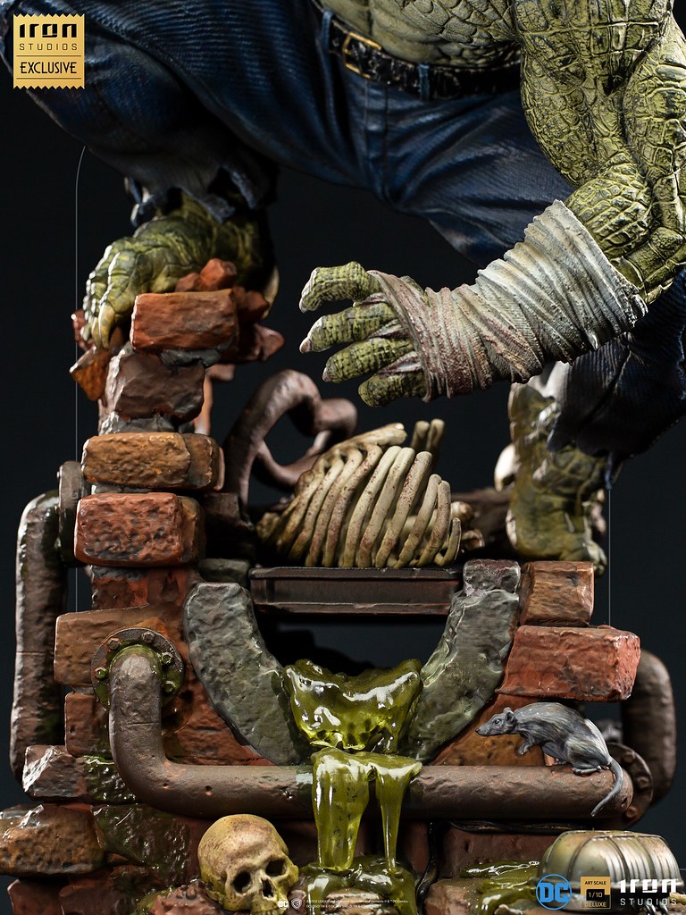 Killer Croc Deluxe Art Scale 1/10-DC Comics-CCXP WORLDS EXCLUSIVE