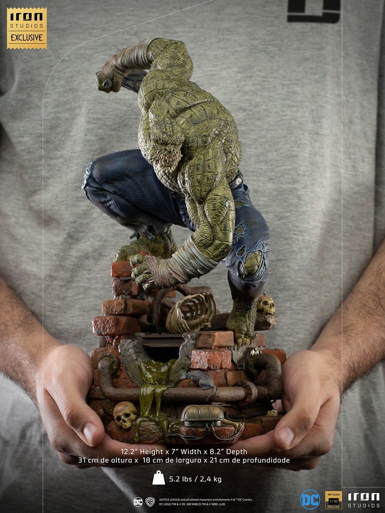 Killer Croc Deluxe Art Scale 1/10-DC Comics-CCXP WORLDS EXCLUSIVE