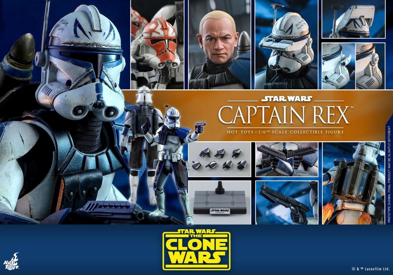 Star Wars: The Clone Wars Captain Rex 1/6TH Scale Collectible Figure