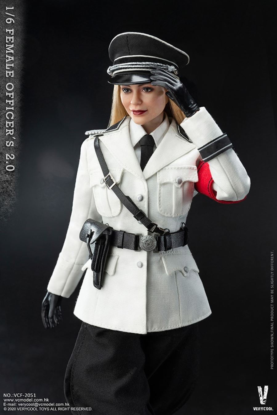 VERYCOOL NEWS: 1/6 Female SS Officer 2.0