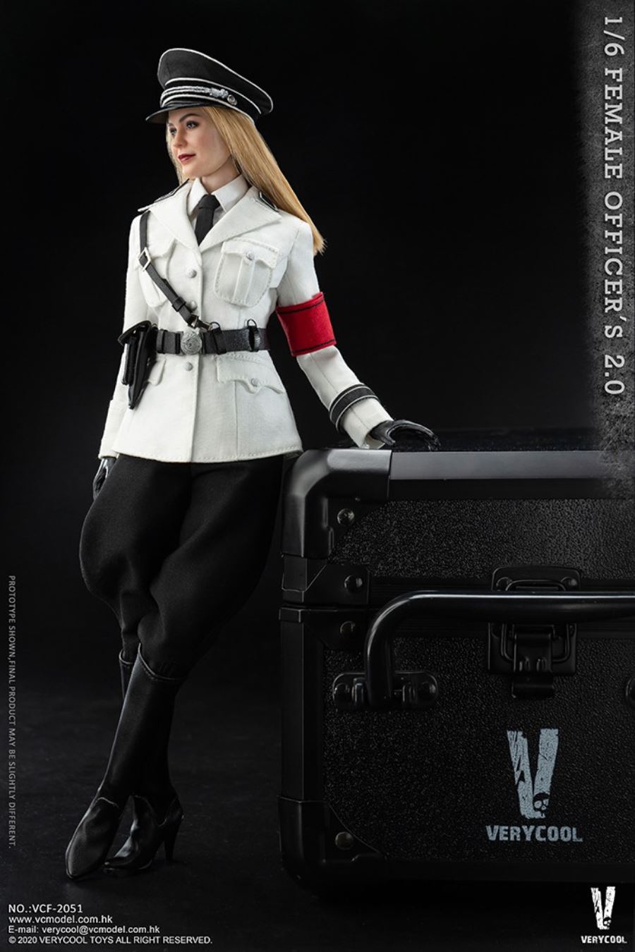 VERYCOOL NEWS: 1/6 Female SS Officer 2.0