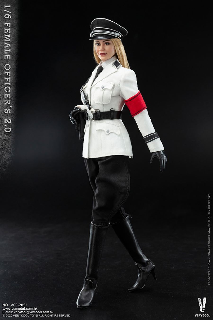 VERYCOOL NEWS: 1/6 Female SS Officer 2.0