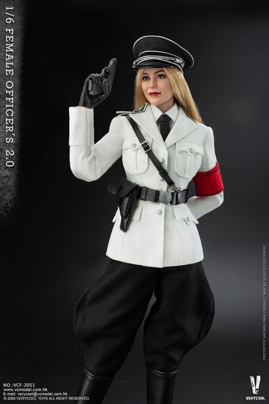 VERYCOOL NEWS: 1/6 Female SS Officer 2.0