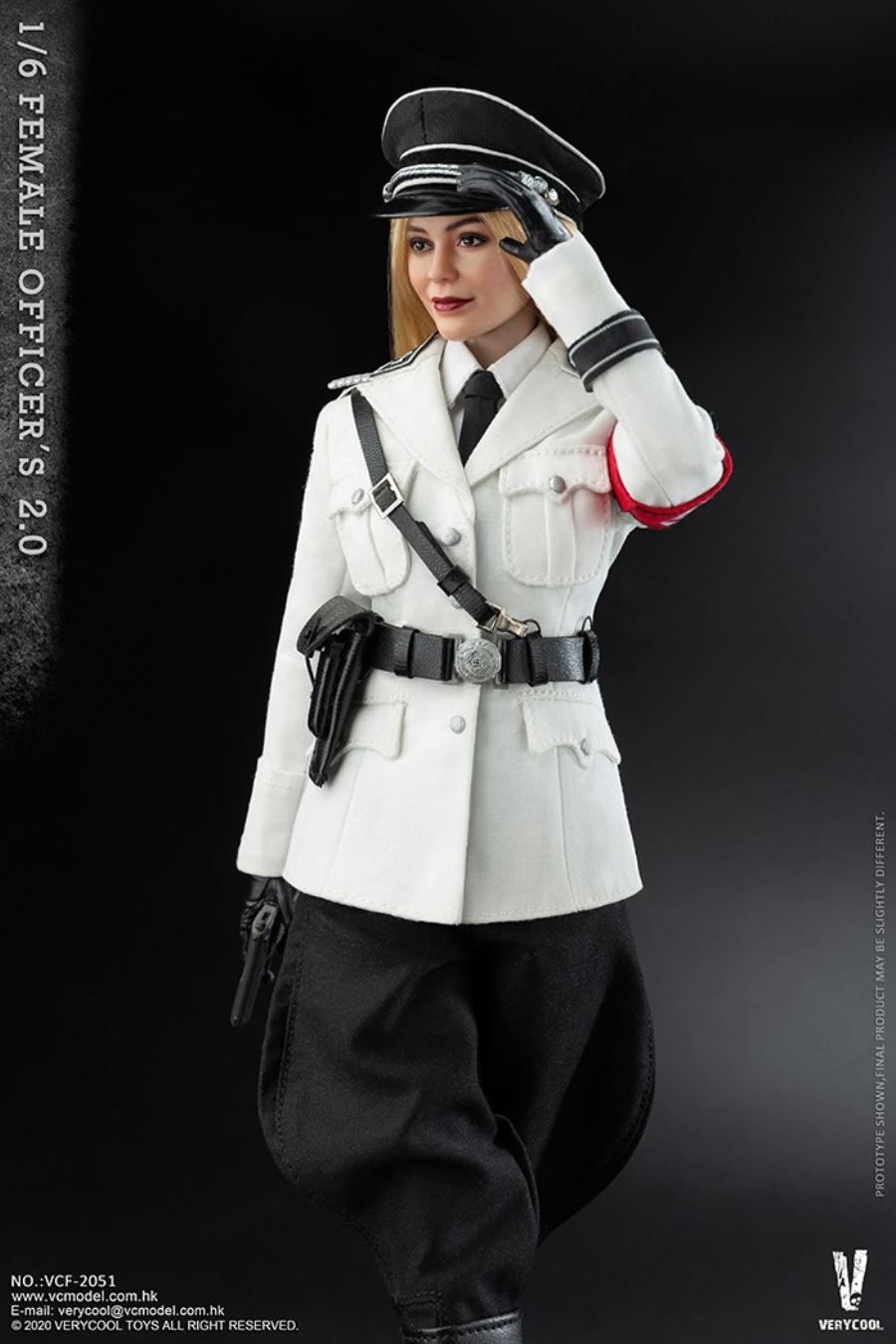 VERYCOOL NEWS: 1/6 Female SS Officer 2.0