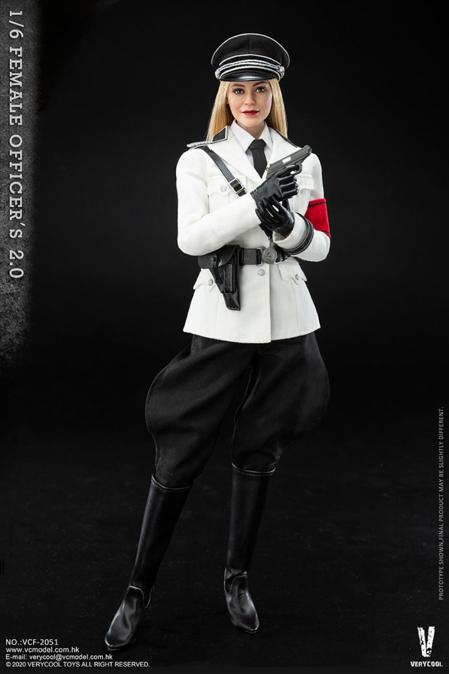 VERYCOOL NEWS: 1/6 Female SS Officer 2.0