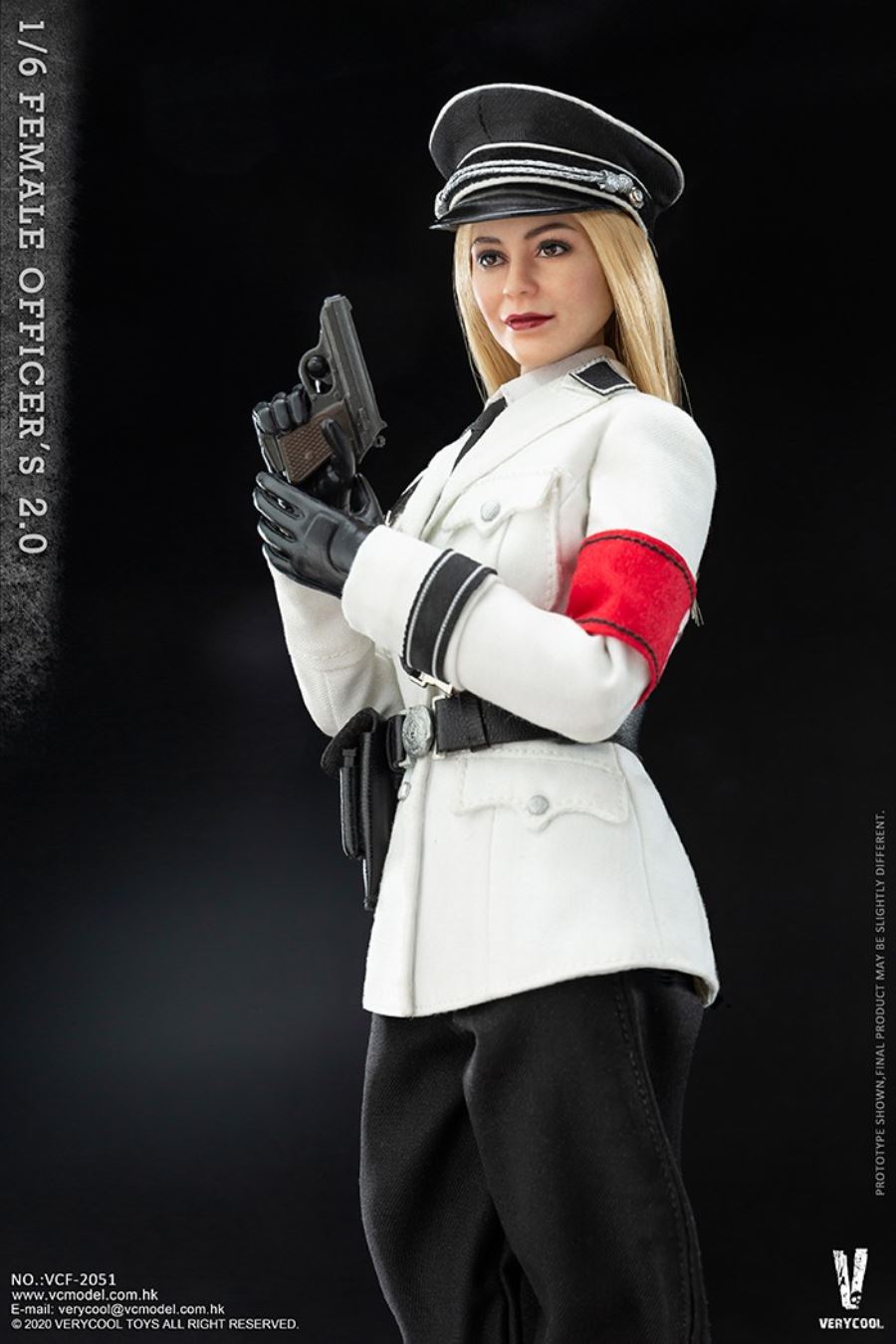 VERYCOOL NEWS: 1/6 Female SS Officer 2.0