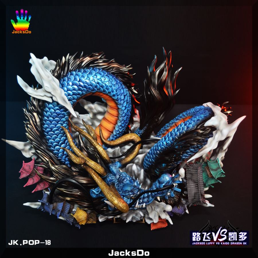 Luffy Punching Beast Mode Kaido