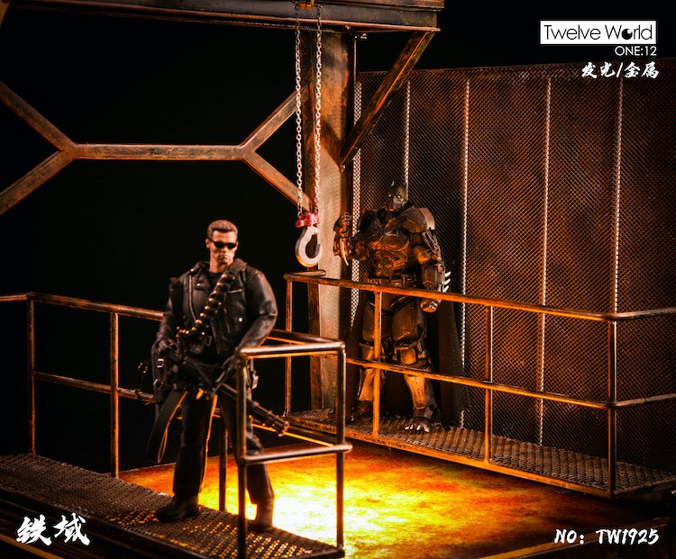 1/12 Steel Factory Scene