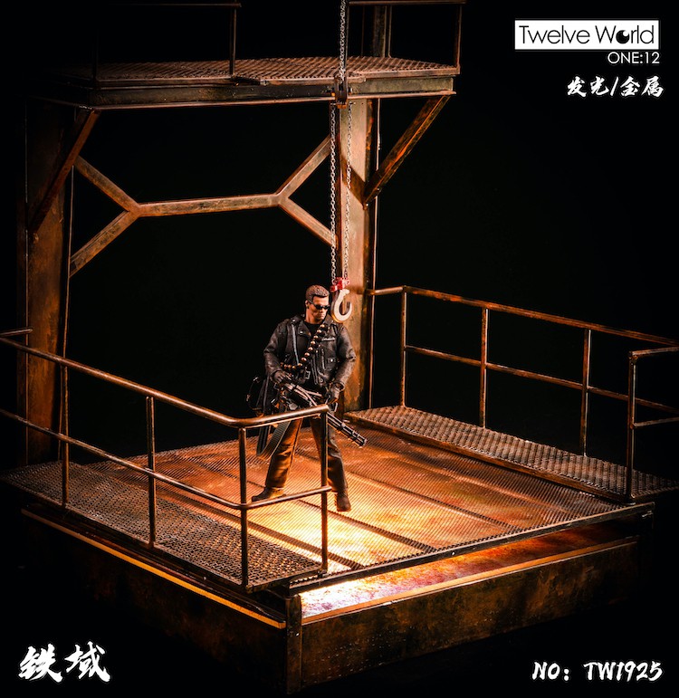 1/12 Steel Factory Scene