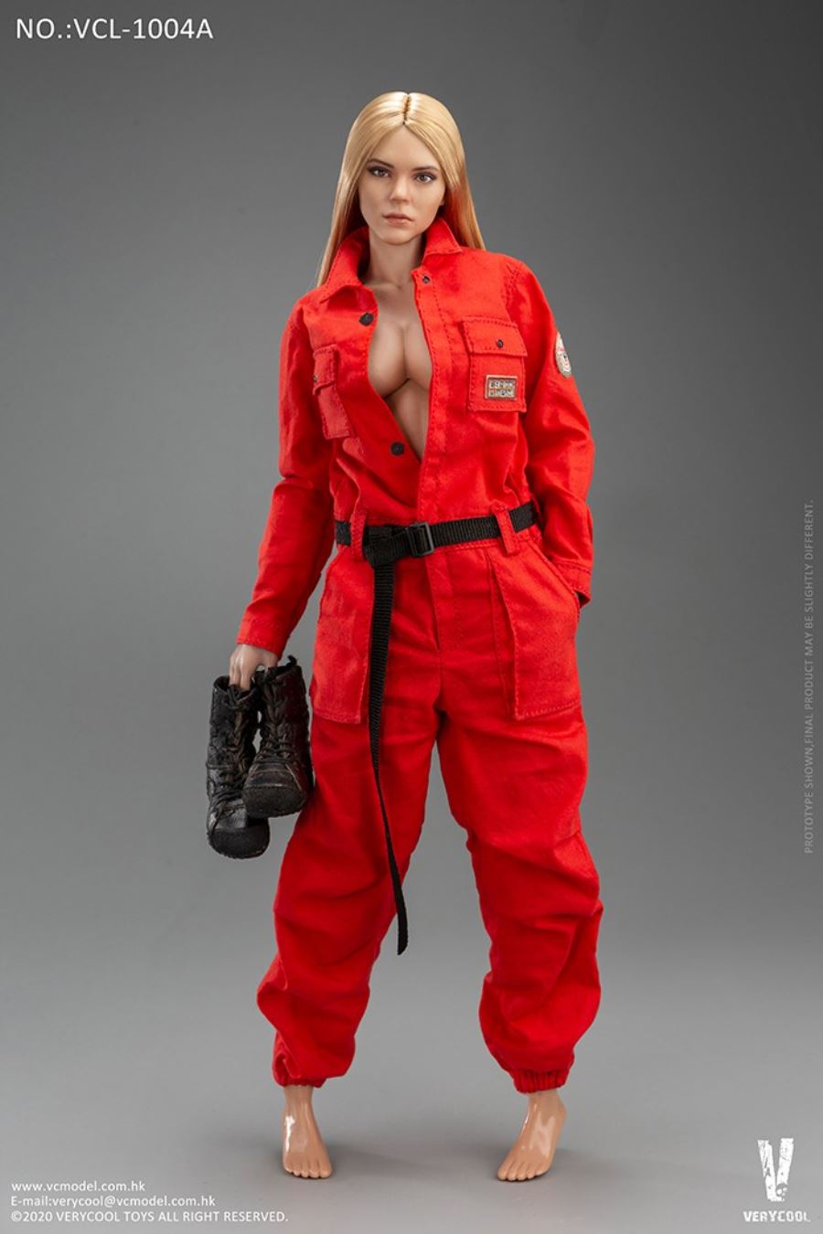 1/6 Western Beauty Head Sculpt + VC 3.0 Female Body Set