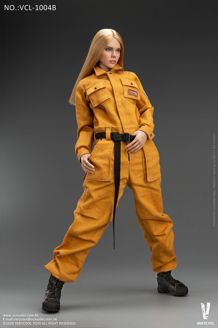 1/6 Western Beauty Head Sculpt + VC 3.0 Female Body Set