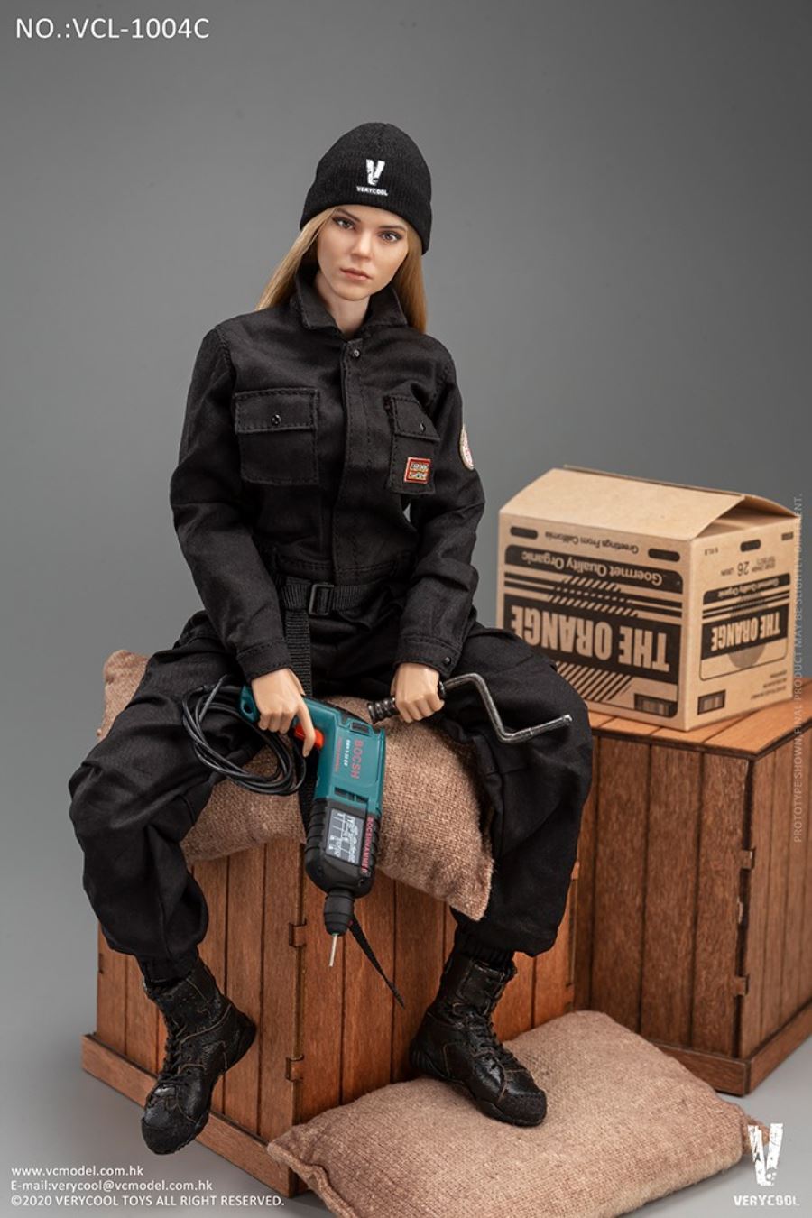 1/6 Western Beauty Head Sculpt + VC 3.0 Female Body Set