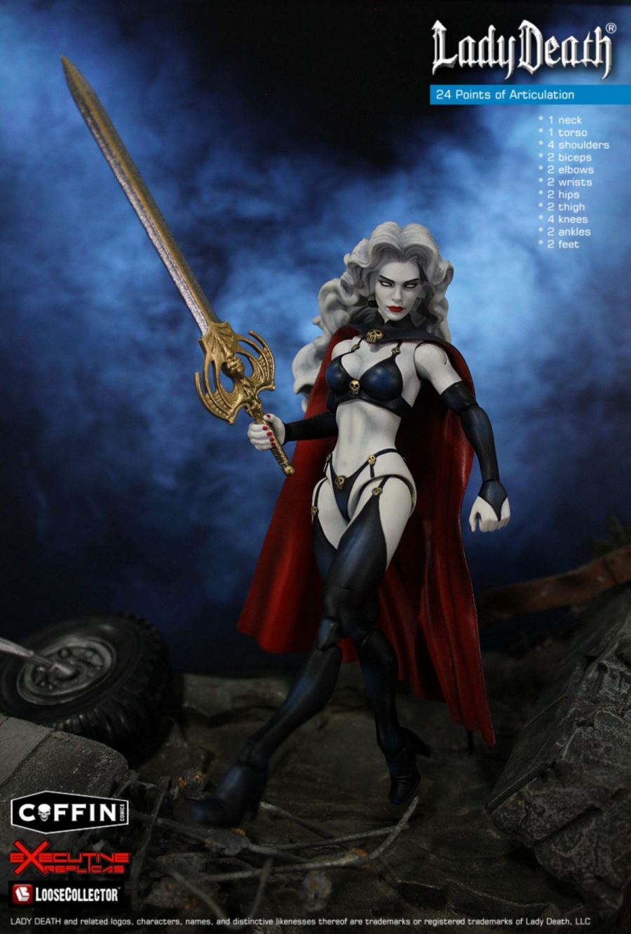 Lady Death 1/12th scale action figure