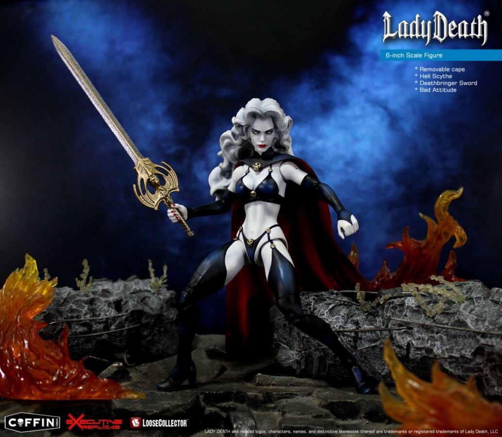 Lady Death 1/12th scale action figure