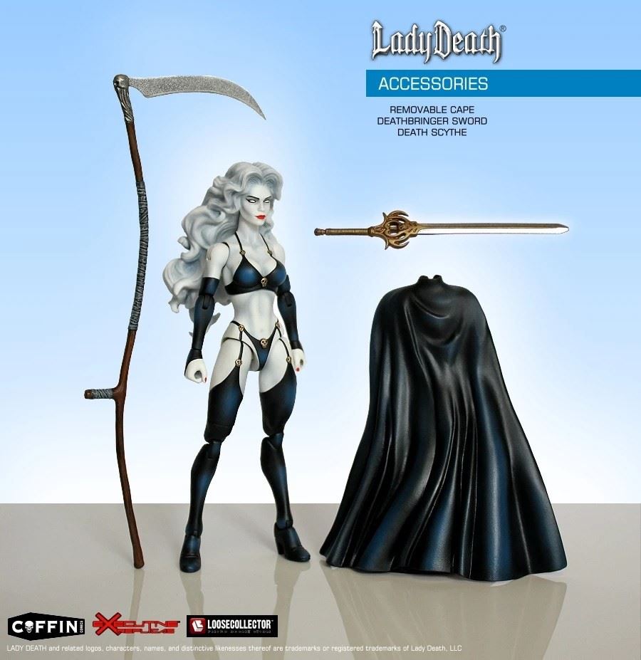 Lady Death 1/12th scale action figure