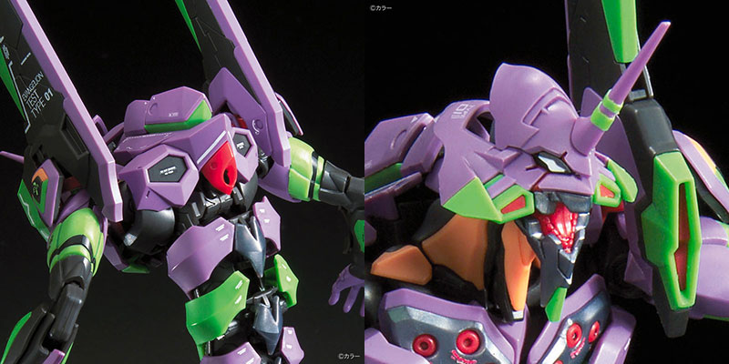 RG Regular General-Purpose Humanoid Battle Weapon Evangelion Test-Type 01 DX Transport Platform Set