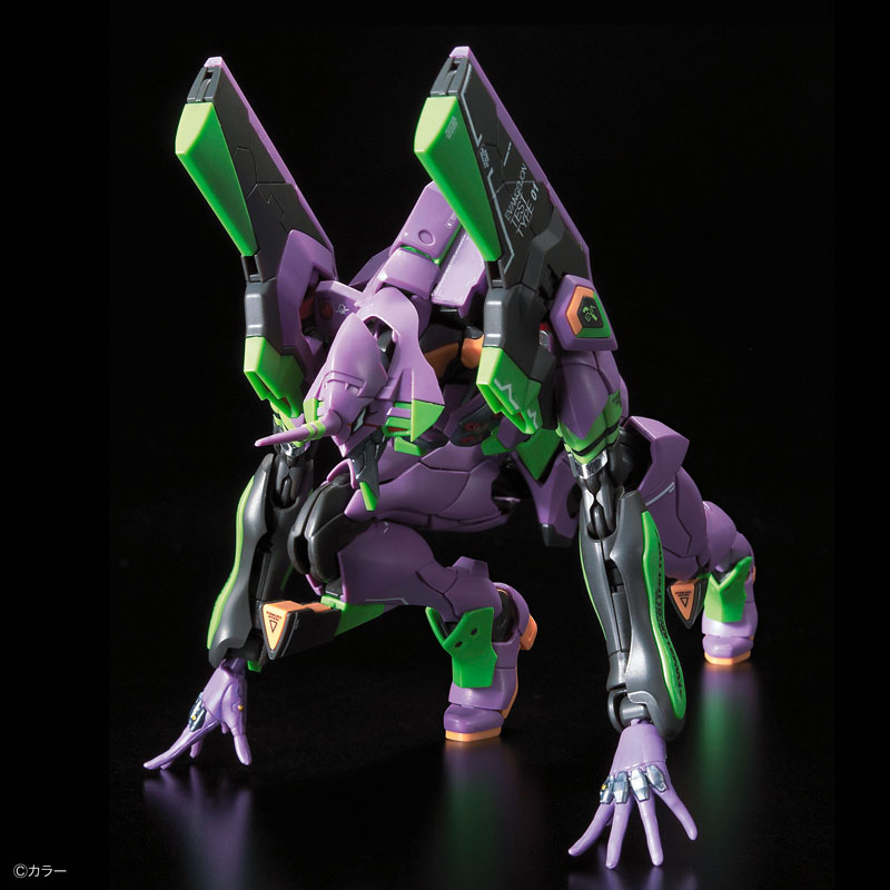 RG Regular General-Purpose Humanoid Battle Weapon Evangelion Test-Type 01 DX Transport Platform Set