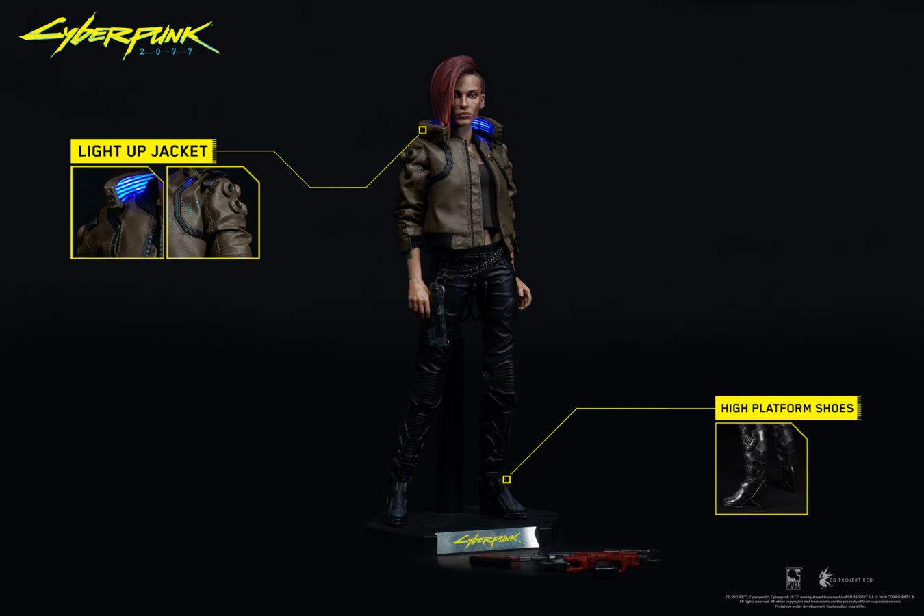 CYBERPUNK 2077 YAIBA KUSANAGI BUNDLE (FEMALE): V FEMALE+ SPORTBIKE