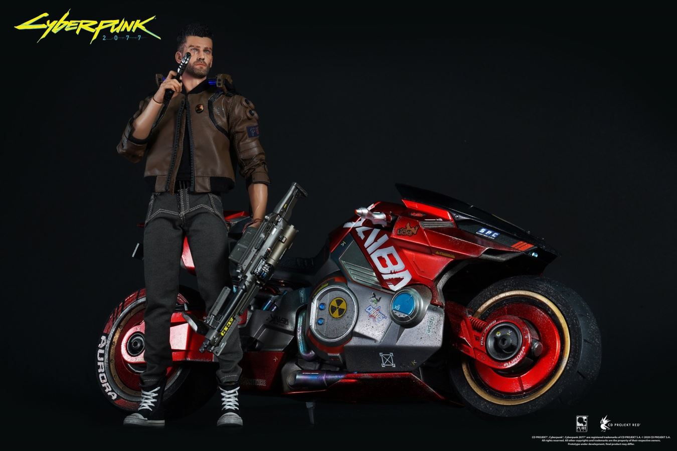 CYBERPUNK 2077 YAIBA KUSANAGI BUNDLE (MALE): V MALE+ SPORTBIKE
