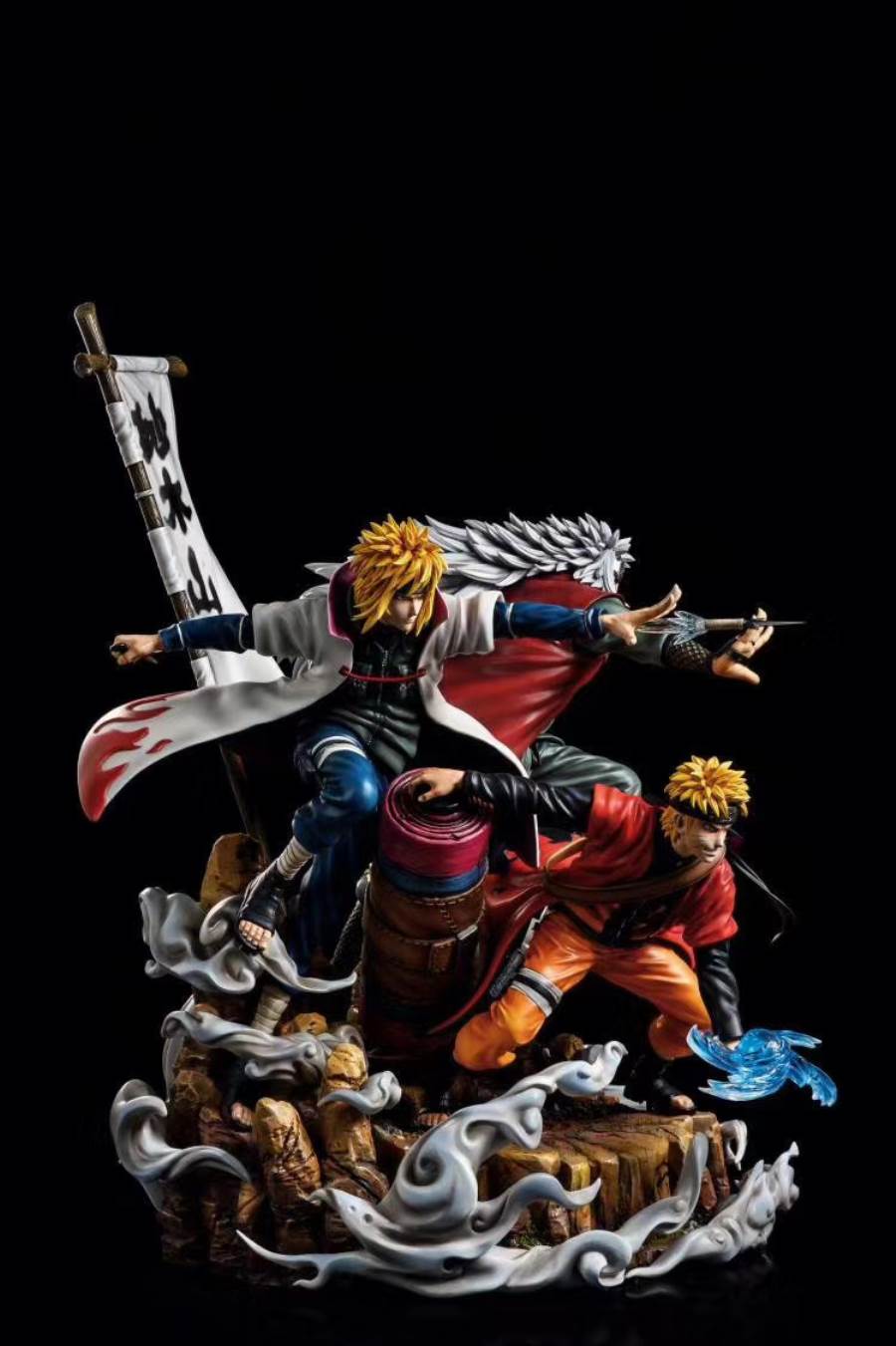 Minato Jiraiya Naruto