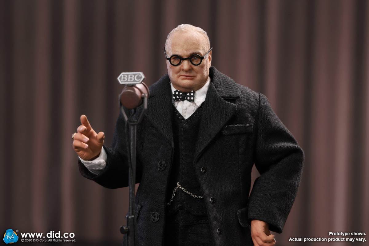 1/12 Winston Churchill (Prime Minister Of United Kingdom)