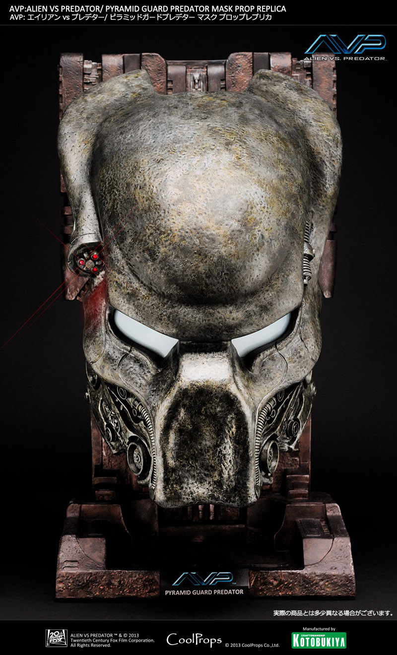 AVP:ALIEN VS PREDATOR/ PYRAMID GUARD PREDATOR MASK PROP REPLICA