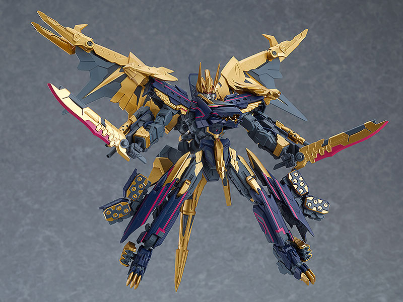 MODEROID Shinkansen Henkei Robo Shinkalion Black Shinkalion