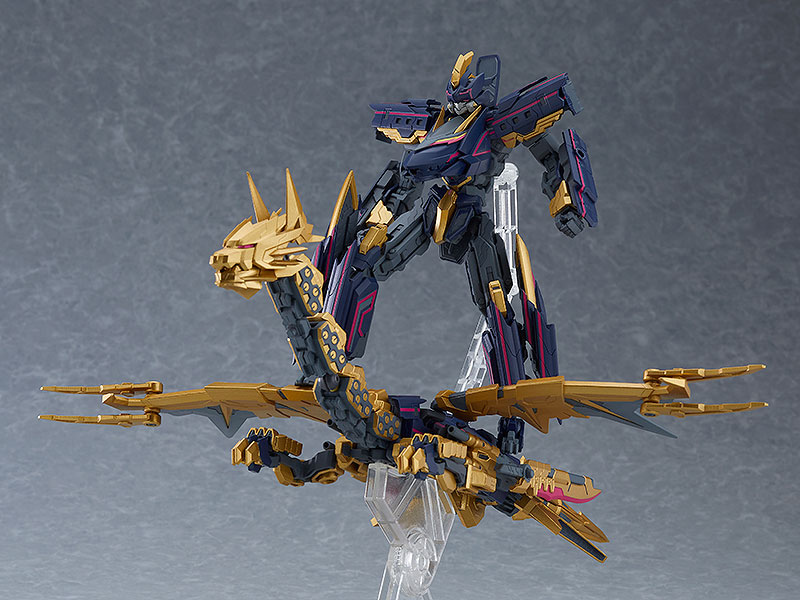 MODEROID Shinkansen Henkei Robo Shinkalion Black Shinkalion
