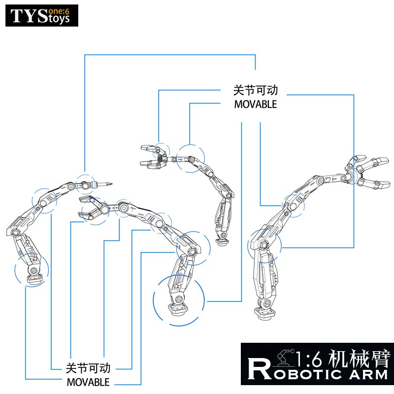 1/6 Robotic Arm