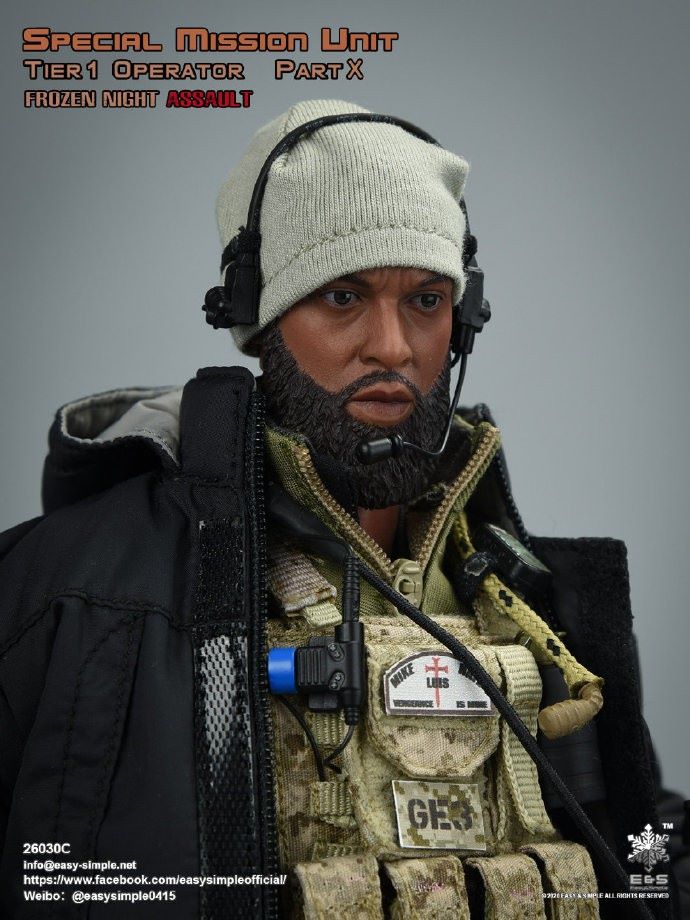 1/6 Special Mission Tier 1 Operator Part x Frozen Night Assault