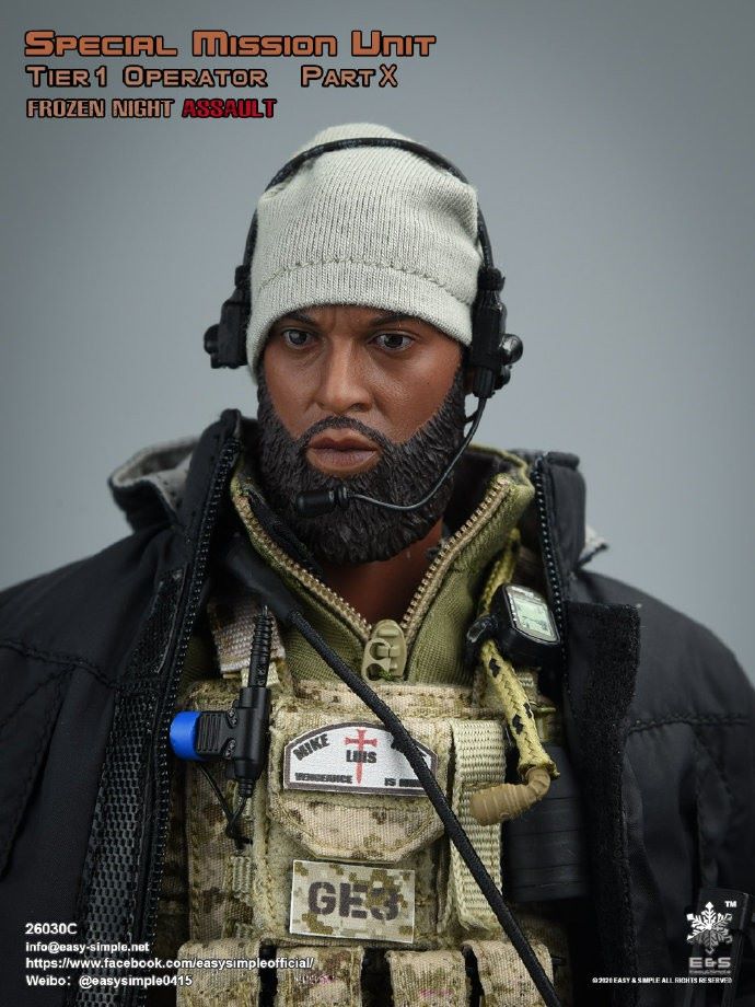 1/6 Special Mission Tier 1 Operator Part x Frozen Night Assault