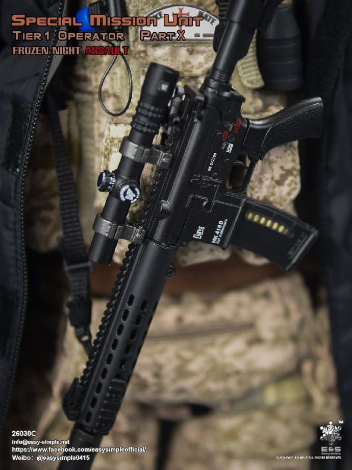 1/6 Special Mission Tier 1 Operator Part x Frozen Night Assault