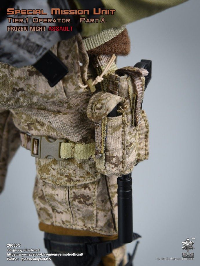 1/6 Special Mission Tier 1 Operator Part x Frozen Night Assault