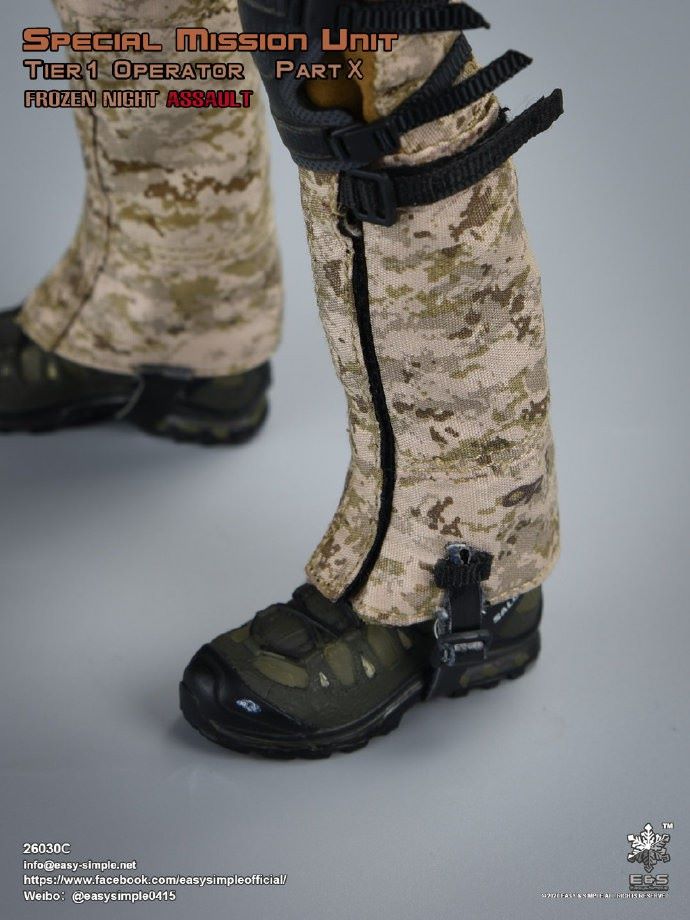 1/6 Special Mission Tier 1 Operator Part x Frozen Night Assault