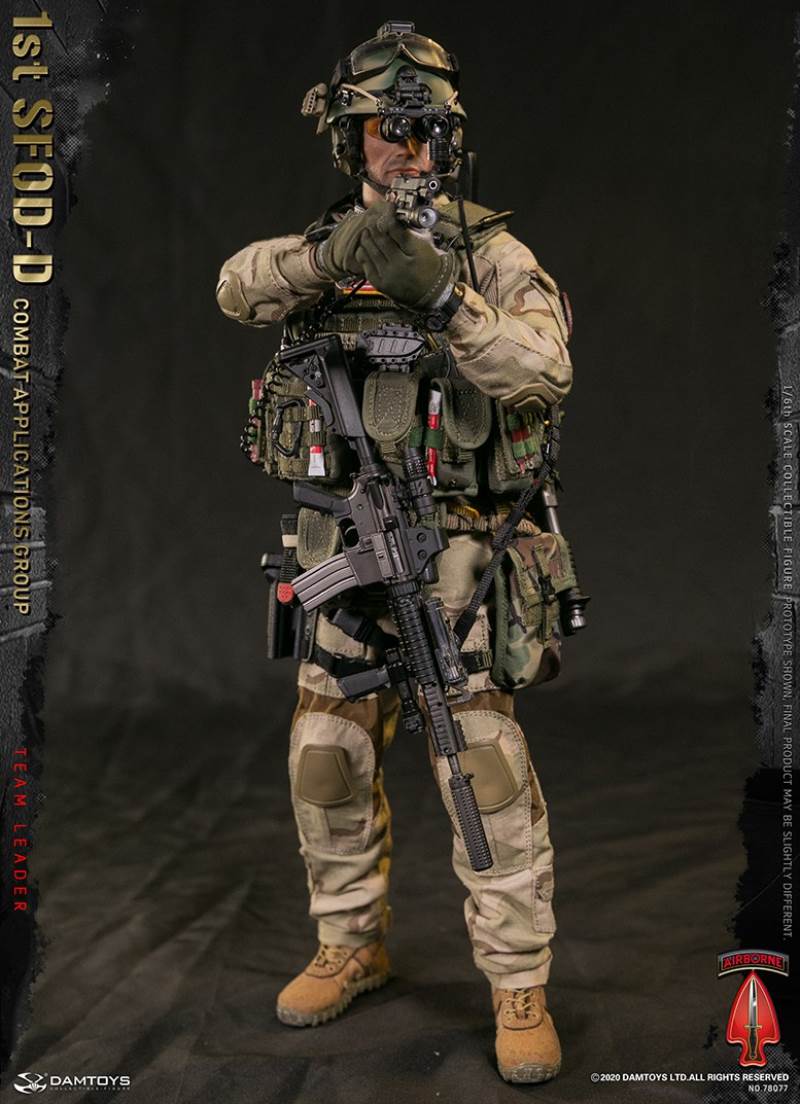 1/6 1st SFOD-D  Combat Applications Group TEAM LEADER