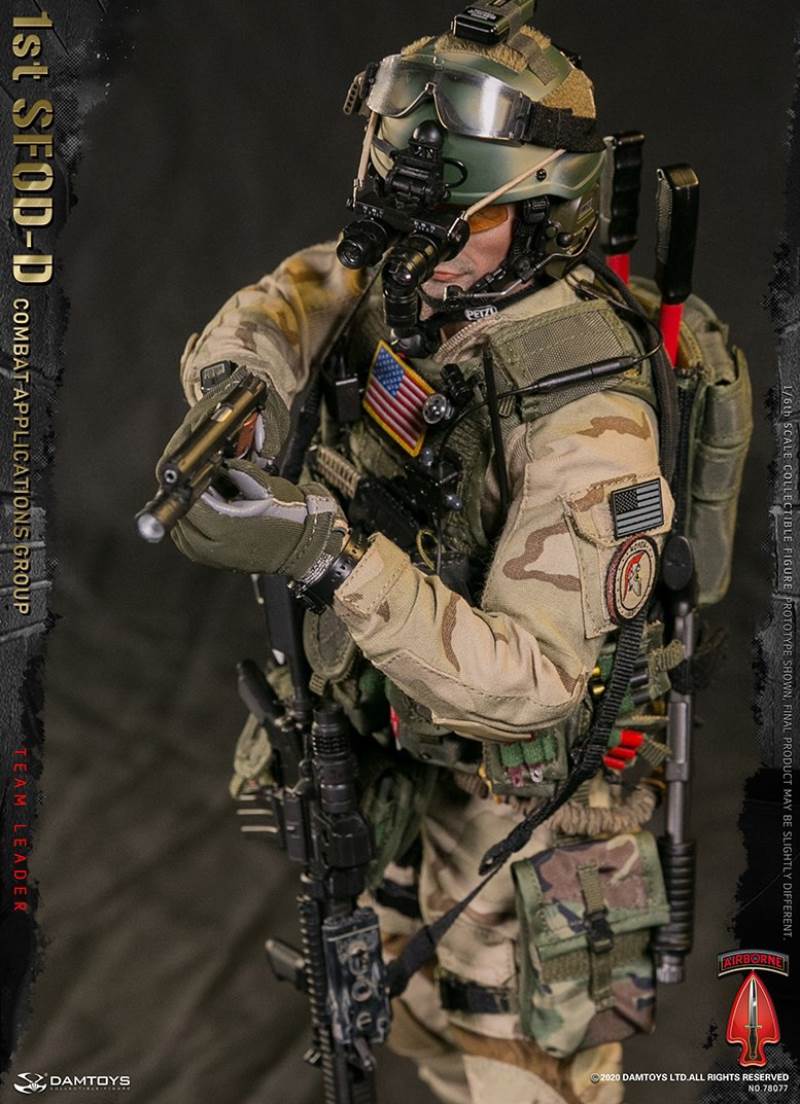 1/6 1st SFOD-D  Combat Applications Group TEAM LEADER