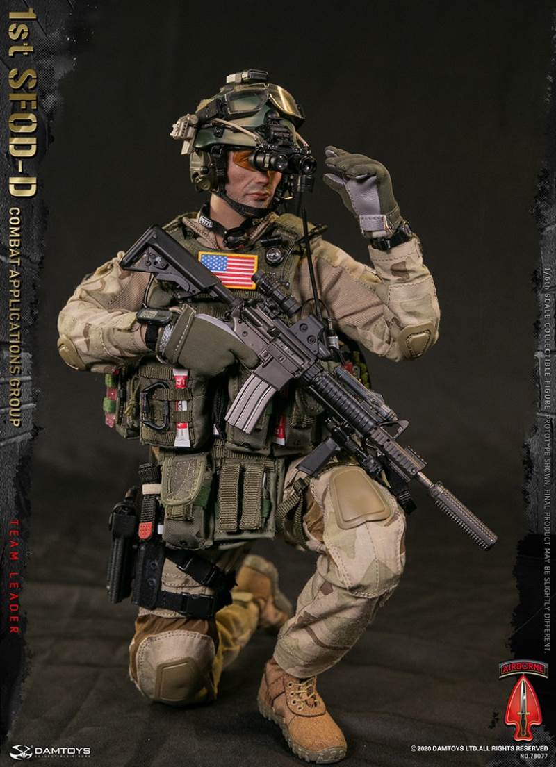 1/6 1st SFOD-D  Combat Applications Group TEAM LEADER