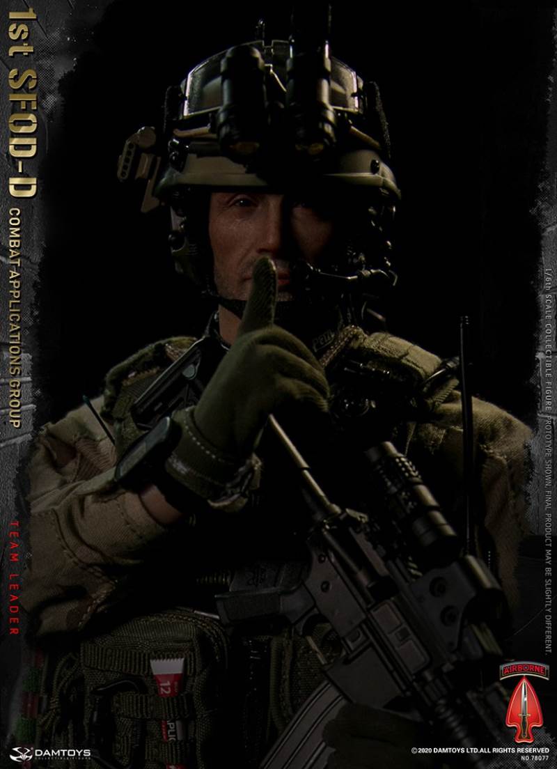 1/6 1st SFOD-D  Combat Applications Group TEAM LEADER