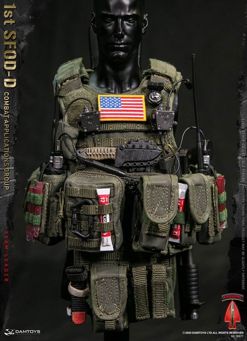 1/6 1st SFOD-D  Combat Applications Group TEAM LEADER