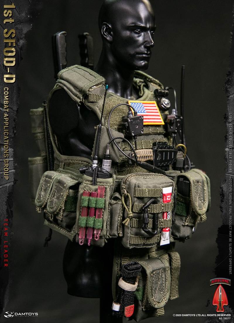 1/6 1st SFOD-D  Combat Applications Group TEAM LEADER