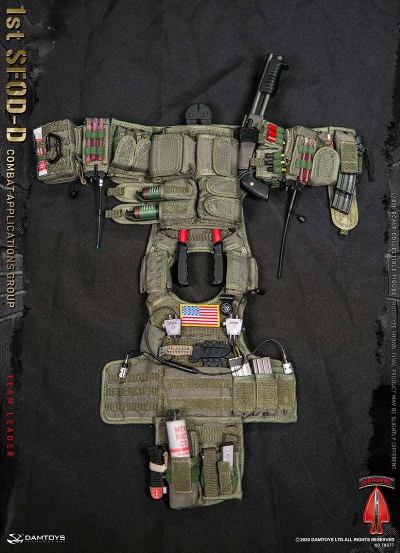 1/6 1st SFOD-D  Combat Applications Group TEAM LEADER
