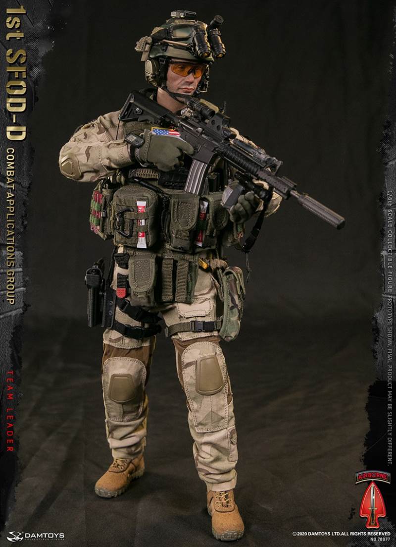 1/6 1st SFOD-D  Combat Applications Group TEAM LEADER