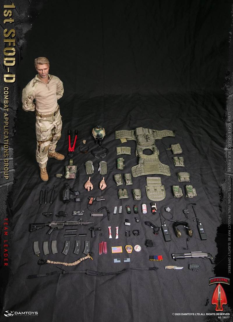 1/6 1st SFOD-D  Combat Applications Group TEAM LEADER
