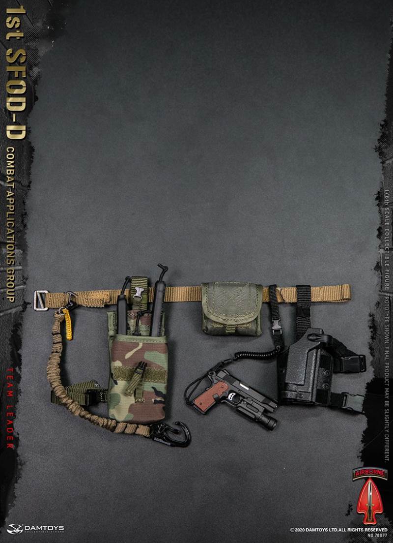 1/6 1st SFOD-D  Combat Applications Group TEAM LEADER