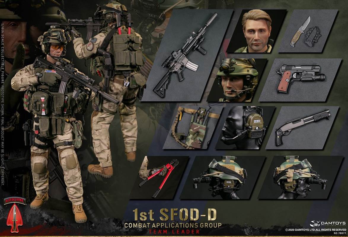 1/6 1st SFOD-D  Combat Applications Group TEAM LEADER